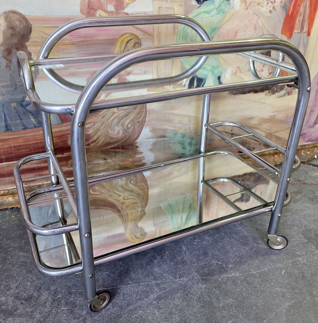 A Robert Mallet-Stevens Bar Cart 